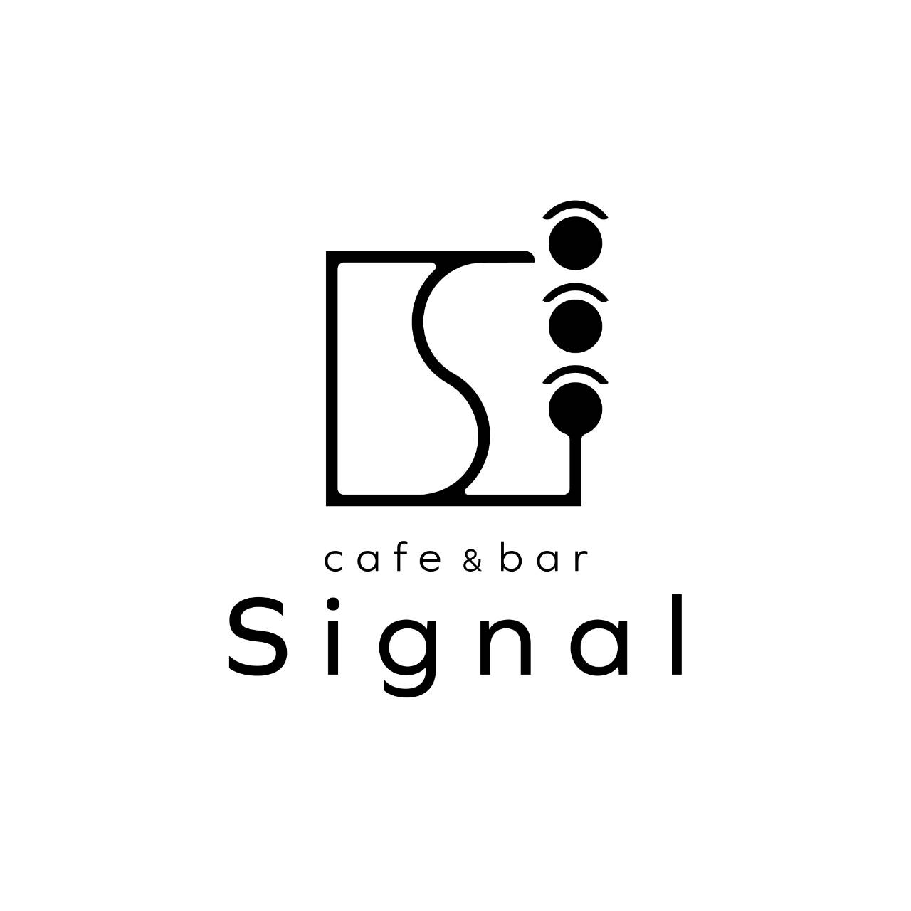 cafe & bar Signal ロゴ